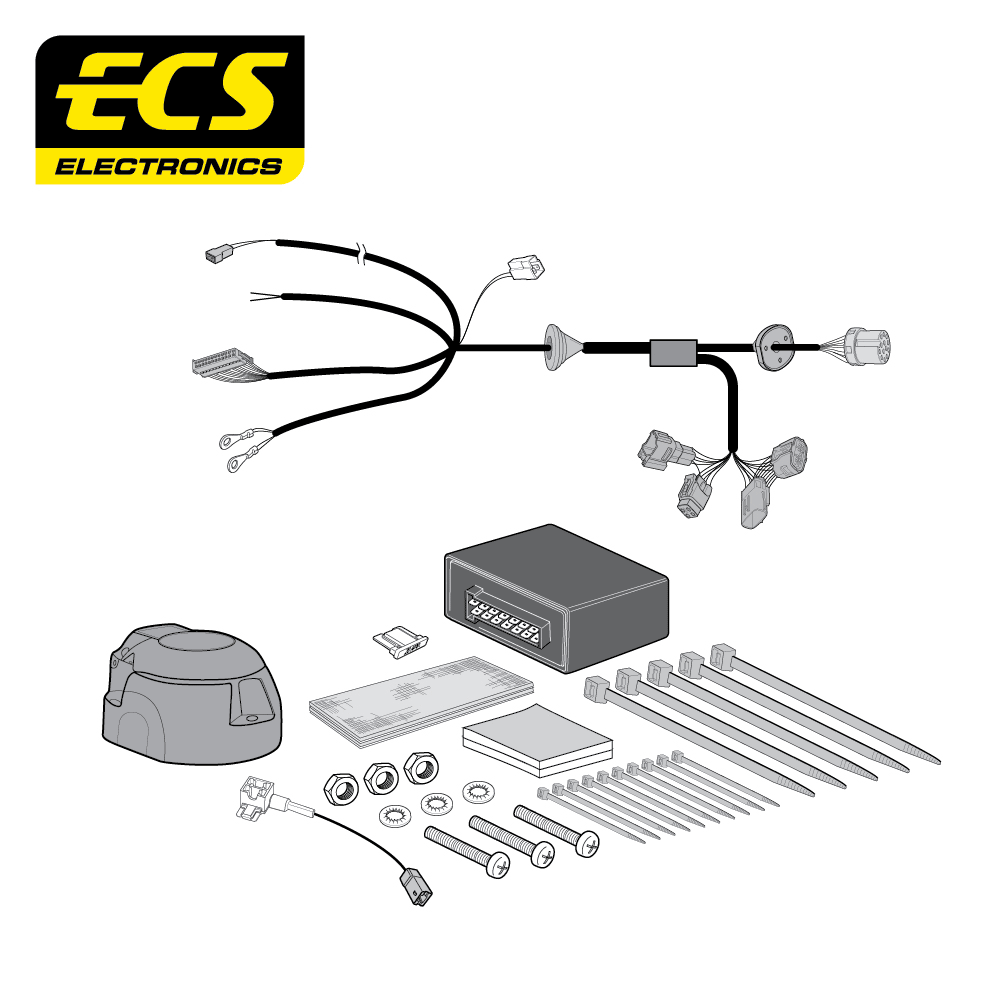 ECS 13-pin Towbar Wiring Kit – Suzuki Jimny 2018–2025 [SZ04813U]