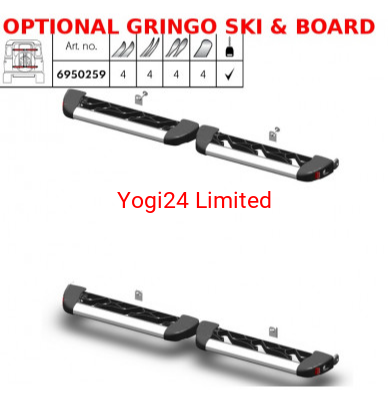 Option for FABBRI Gringo Bici - Ski & Boards Holder Carrier-Rack