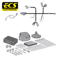 ECS 7-pin Towbar Wiring Kit – Lexus UX 2019+ [TO29907U]