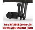STEINHOF Tow Bar fits MITSUBISHI Carisma 2000-2005 – Fixed swan neck [M-300/1]