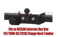 STEINHOF Tow Bar fits VAUXHALL Movano A 1998-2010 – Fixed flange ball [R-082/1]