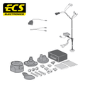 ECS 13-pin Towbar Wiring Kit – Audi / VW (multi-fit) 2003+ [VW104D1U]