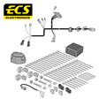ECS 13-pin Towbar Wiring Kit – Volkswagen Caddy V 2020–2023 [VW27213U]