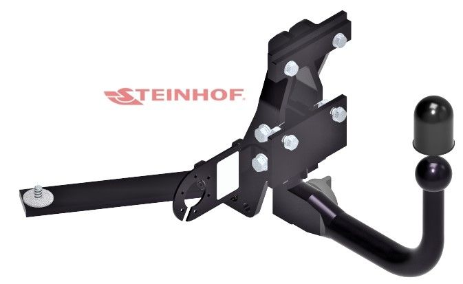 STEINHOF Tow Bar fits SAAB 9-3 2002-2012 – Detachable swan neck [S-015]