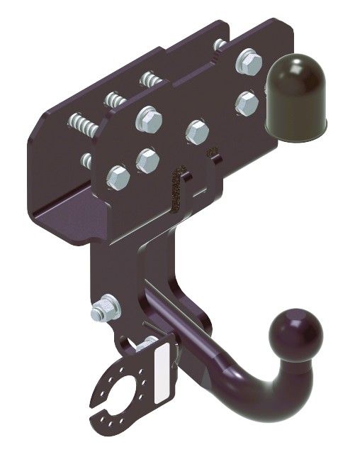 STEINHOF Tow Bar fits TOYOTA Land Cruiser 250 2024-present – Fixed swan neck [T-175]