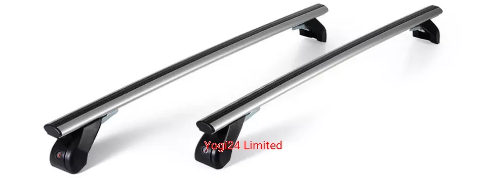 FABBRI Roof Rack fits VOLKSWAGEN Golf (mk V&VI) Hatchback 3/5-door 2003-2012 (normal roof) – Aluminium aero bars 124 cm