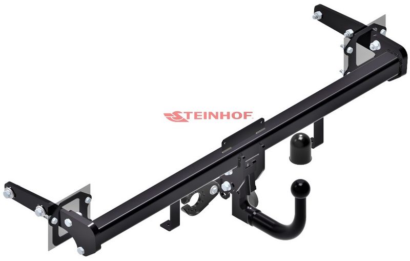 STEINHOF Tow Bar fits HYUNDAI Bayon 2021-present – Detachable swan neck [H-226]