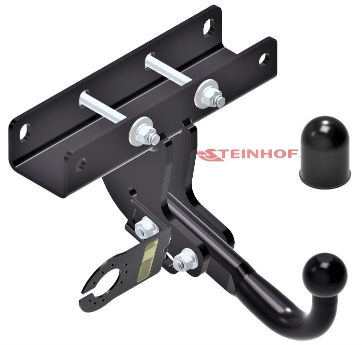 STEINHOF Tow Bar fits JEEP Wrangler IV 2017-present – Fixed swan neck [J-077]