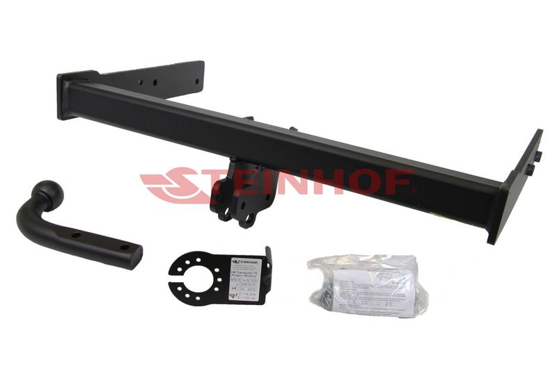 STEINHOF Tow Bar fits VOLKSWAGEN Transporter 2003-2009 – Fixed swan neck [V-125]