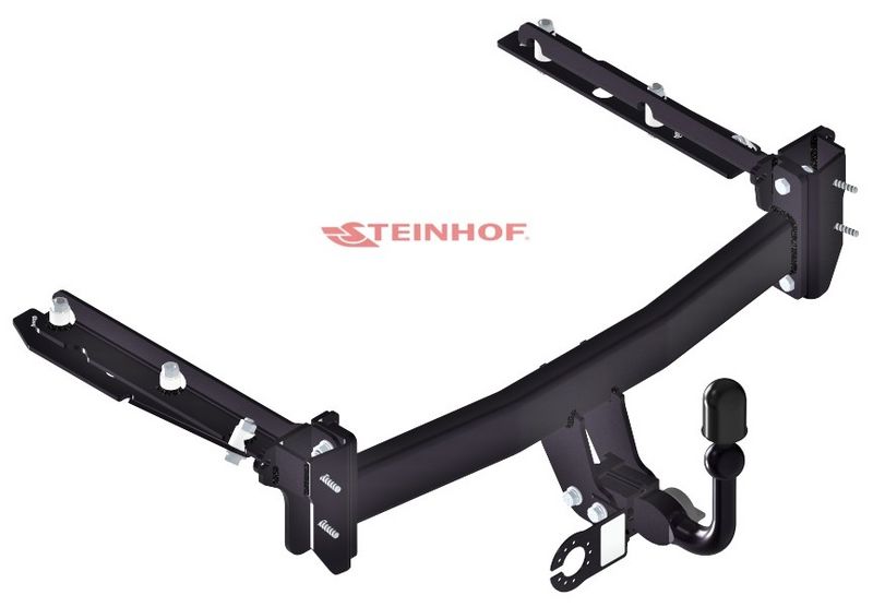 STEINHOF Tow Bar fits SUBARU Legacy 2003-2009 – Detachable swan neck [S-363]