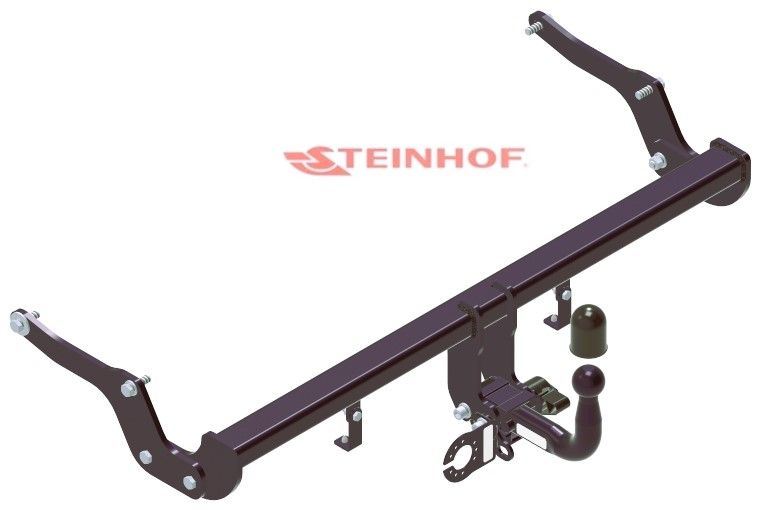 STEINHOF Tow Bar fits DACIA Sandero III 2020-present – Semi-automatic detachable swan neck [D-022]