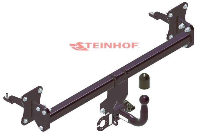STEINHOF Tow Bar fits MG 3 2024-present – Semi-automatic detachable swan neck [M-279]