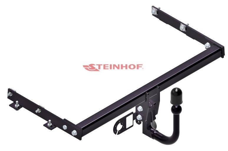 STEINHOF Tow Bar fits NISSAN Note II 2013-2020 – Detachable swan neck [N-068]