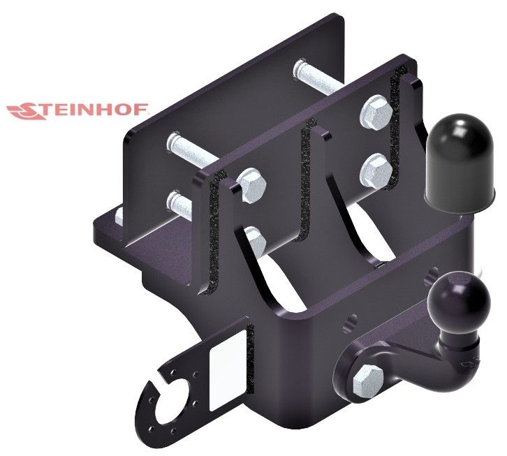 STEINHOF Tow Bar fits TOYOTA Hilux 2005-2010 – Fixed flange ball [T-148]