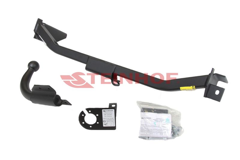 STEINHOF Tow Bar fits FIAT Seicento 1998-2010 – Fixed swan neck [F-132]