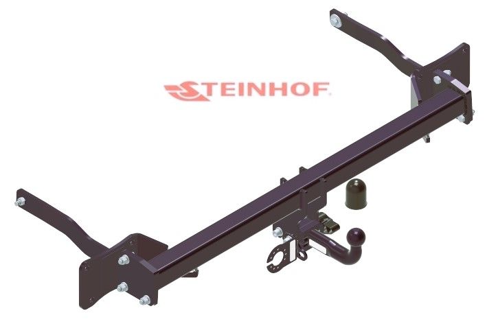 STEINHOF Tow Bar fits FORD Tourneo Custom 2023-present – Semi-automatic detachable swan neck [F-323]