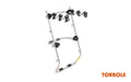 FABBRI Torbole Steel Boot Bike Carrier – 3 Bikes