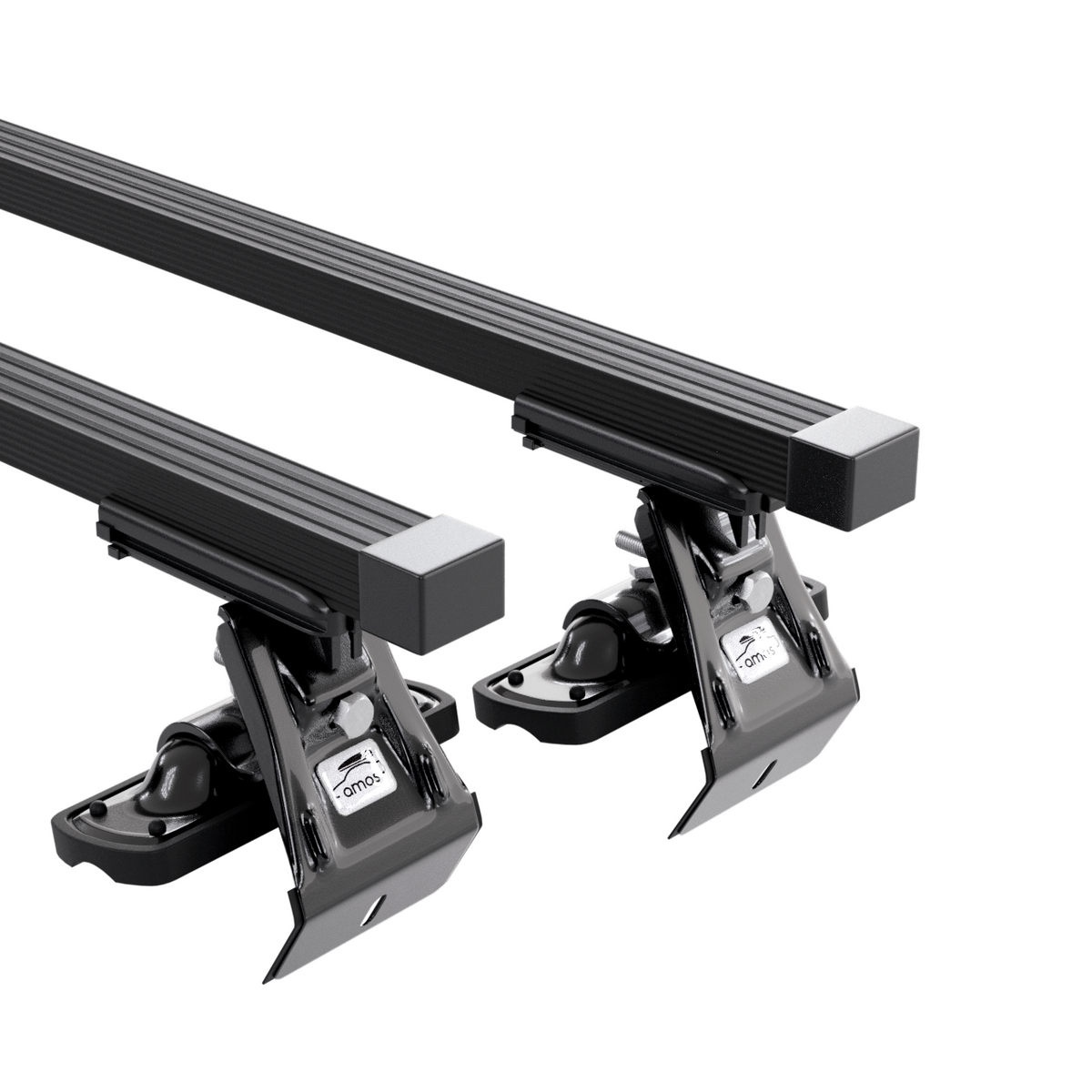 AMOS Roof Rack fits VAUXHALL / OPEL Astra (K) mk V Hatchback 5-door 2016-2021 (normal roof) – 130 cm bars