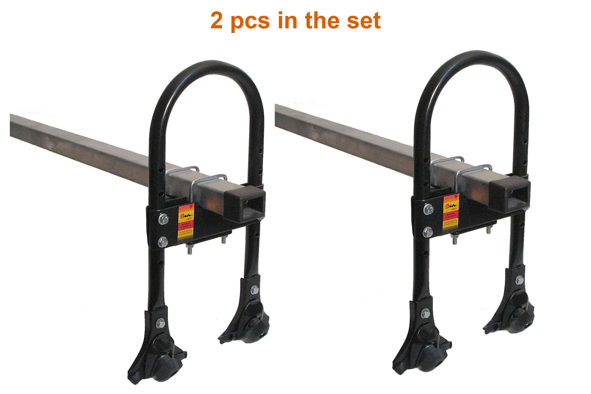AMOS Roof Rack fits VOLKSWAGEN Transporter (T4) Bus 4/5-door 1997-2002 (rain gutter, gutter height MAX 26 cm) – 180 cm bars