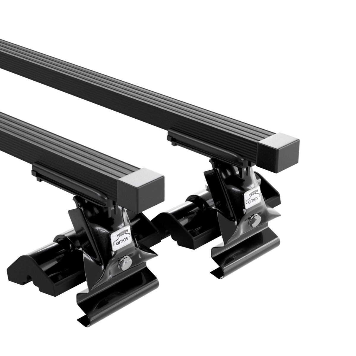 AMOS Roof Rack fits ZASTAVA/YUGO Miami Hatchback 5-door 1988-2008 (normal roof) – 130 cm bars
