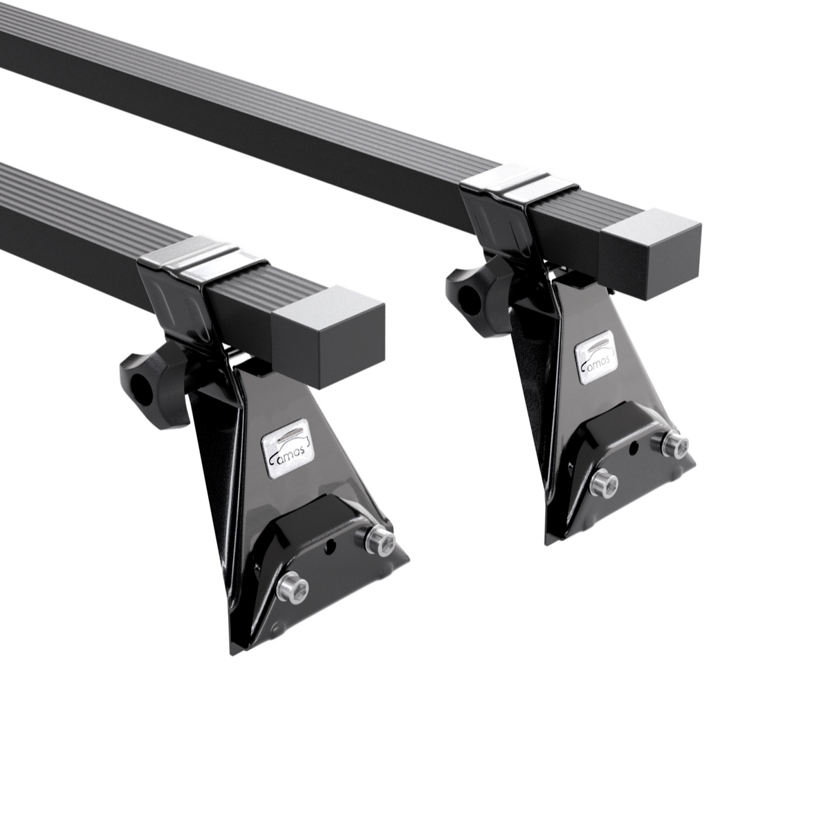 AMOS Roof Rack fits MITSUBISHI Colt Hatchback 3-door 1996-2003 (fixing points) – 107 cm bars