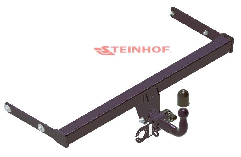 STEINHOF Tow Bar fits VOLKSWAGEN Golf V 2003-2008 – Semi-automatic detachable swan neck [V-087]
