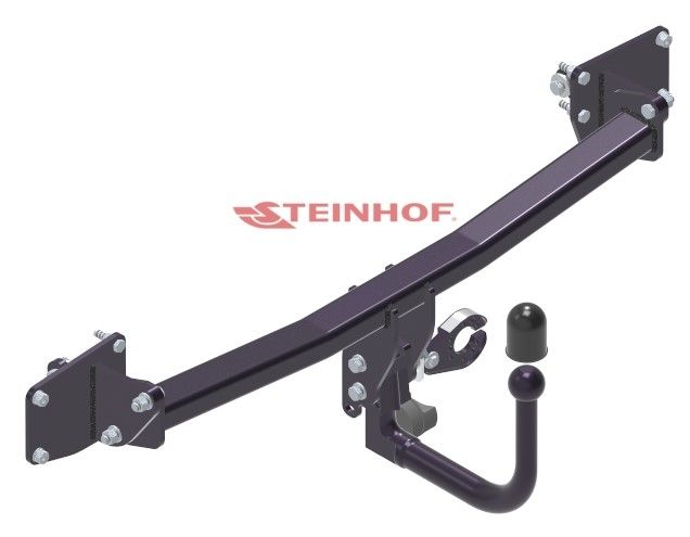 STEINHOF Tow Bar fits MERCEDES BENZ EQS 2021-present – Detachable swan neck [M-192]