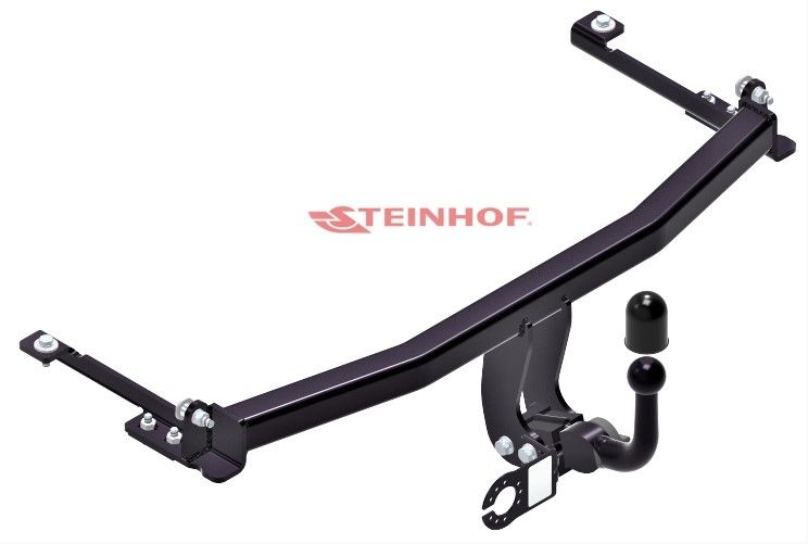 STEINHOF Tow Bar fits HONDA Jazz II 2002-2008 – Detachable swan neck [H-068]