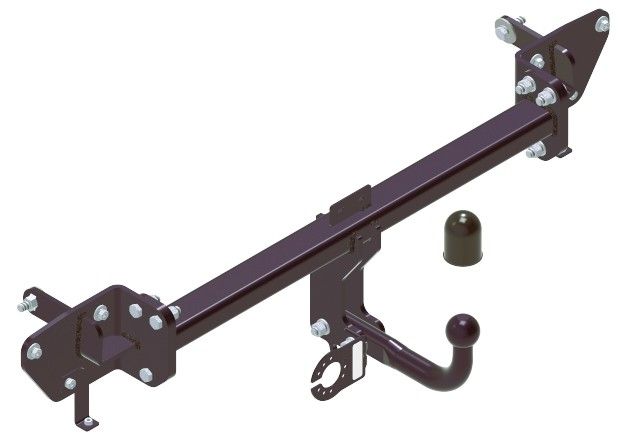 STEINHOF Tow Bar fits OMODA 9 2025-present – Fixed swan neck [O-250]