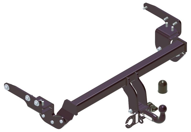 STEINHOF Tow Bar fits NISSAN X-Trail IV 2022-present – Semi-automatic detachable swan neck [N-117]