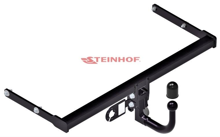 STEINHOF Tow Bar fits SKODA Fabia III 2014-2018 – Detachable swan neck [S-277]
