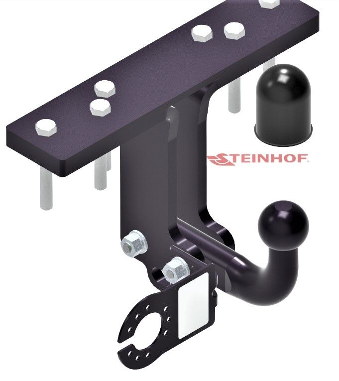 STEINHOF Tow Bar fits NISSAN Pathfinder 2005-2014 – Fixed swan neck [N-080]