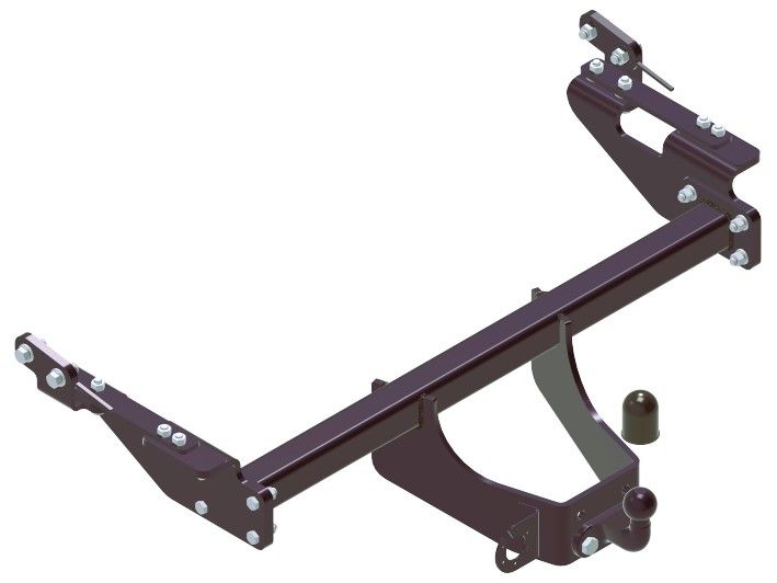 STEINHOF Tow Bar fits JAC T8 PRO 2025-present – Fixed flange ball [J-033]