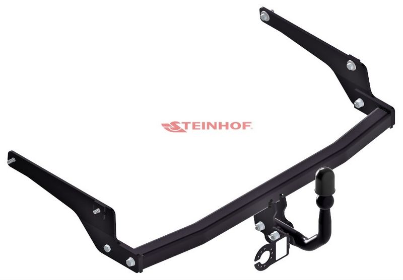 STEINHOF Tow Bar fits PEUGEOT 206 2002-2006 – Fixed swan neck [P-017]