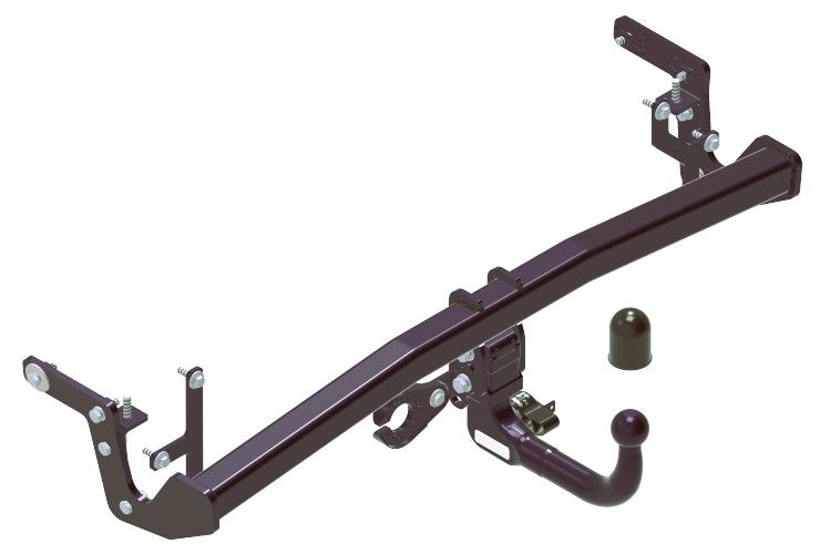 STEINHOF Tow Bar fits FIAT Grande Panda 2024-present – Detachable swan neck [F-172]
