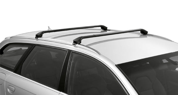 Modula Oval Bar Roof Bars – Closed Roof Rails – Aluminium
