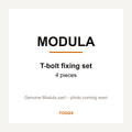Modula T-Bolt Fixing Set for T-Slot Bars (4 pcs)