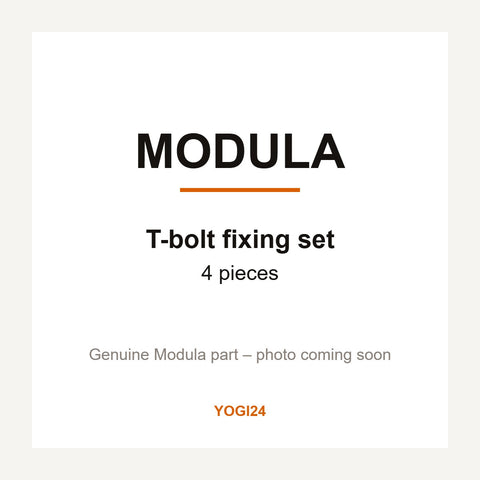 Modula T-Bolt Fixing Set for T-Slot Bars (4 pcs)