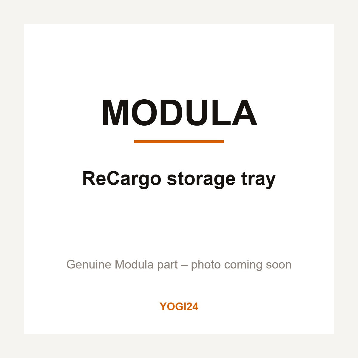 Modula ReCargo Storage Tray