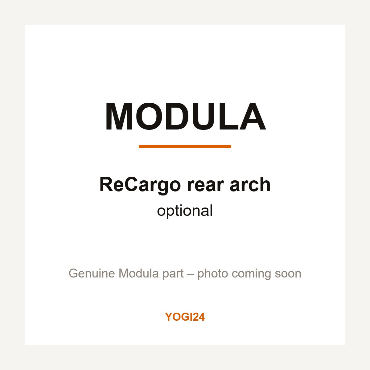 Modula ReCargo Optional Rear Arch