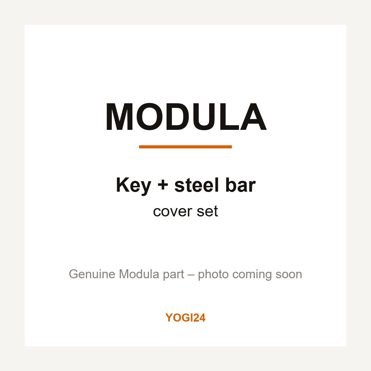 Modula Key + Steel Bar Cover Set