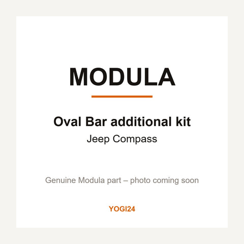Modula Oval Bar Additional Kit for Jeep Compass