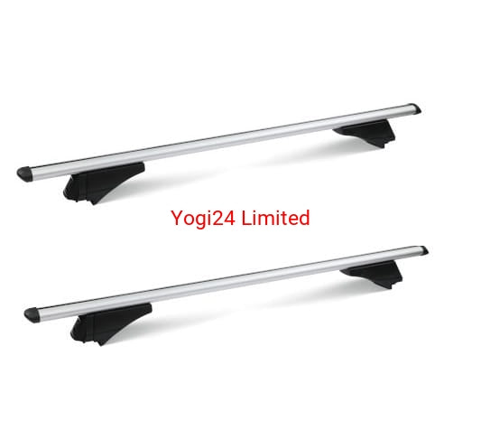 FABBRI Aluviva 3 Aluminium Roof Bars 120 cm – Open & Closed Roof Rails