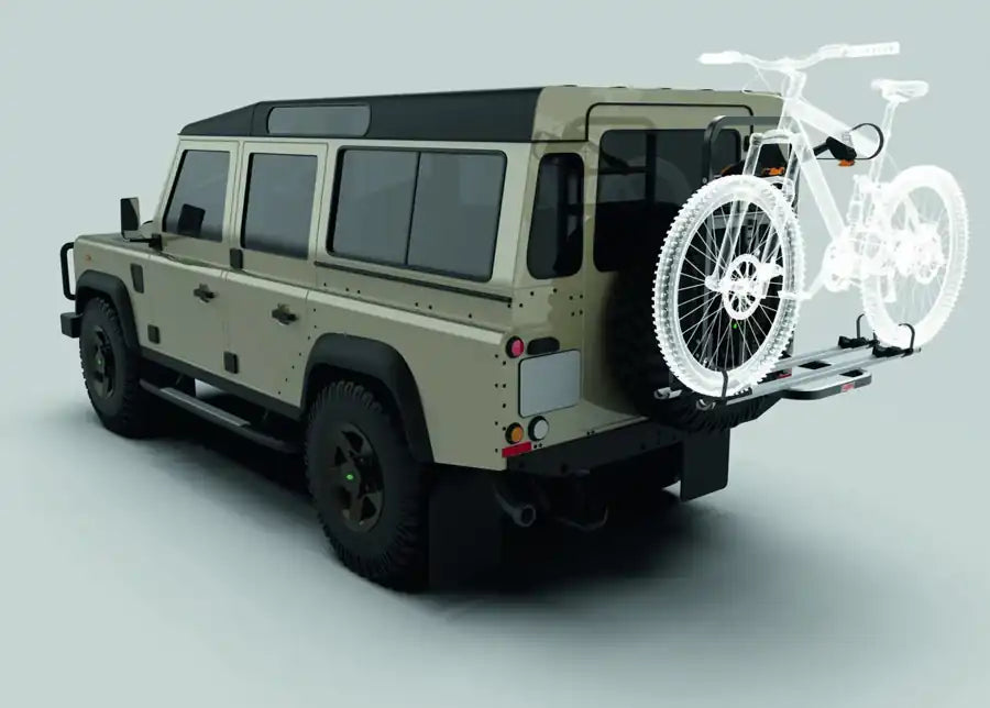 FABBRI Gringo Next Bike – Spare Wheel Bike Carrier, 2 Bikes