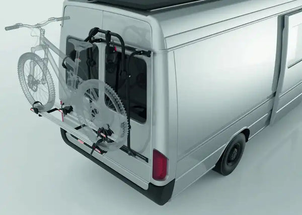 FABBRI Bici OK TD2 – Van Twin Rear Door Bike Carrier, 2 Bikes