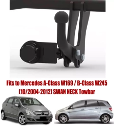 Swan Neck  Tow Bar For MERCEDES A/B-Class (W245/W169) (2005-2011) M-098