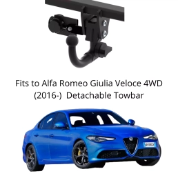 Detachable Swan Neck Tow Bar For Alfa Romeo Giulia Veloce(2016-) A-040