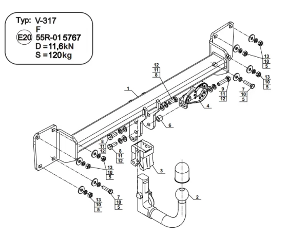Tow bar V-317 (2).webp