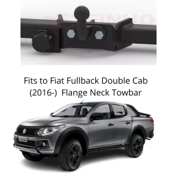 Flange Neck Tow Bar For Fiat Fullback Double Cab (2015-2019) M-334