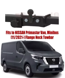Flange Neck Tow Bar For NISSAN Primastar Van, Minibus 2021-R-141
